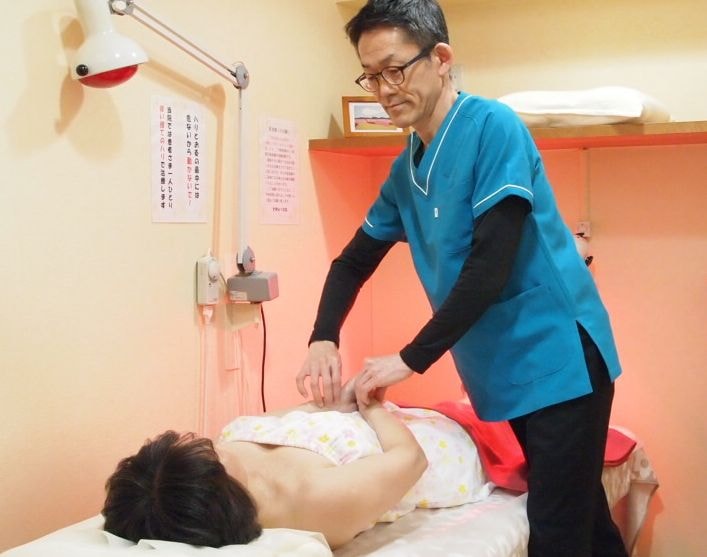 触診・検査のようす